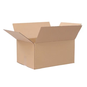 50pc 16x12x8 Shipping Boxs Packing Mailing Storage Corrugated Box 3 mm Thickness - Picture 1 of 3