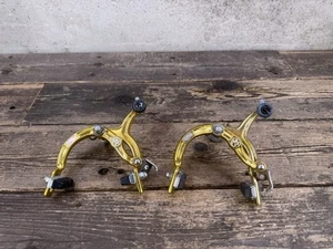 Juego de frenos delanteros traseros Dia Compe Gold Mx1000 BMX con fecha 03/81 vintage Old School - Imagen 1 de 20
