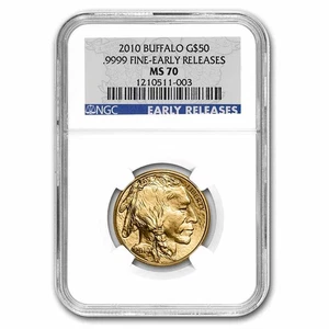 2010 1 oz Gold Buffalo MS-70 NGC (Early Releases) - Picture 1 of 3