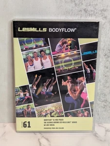 Les Mills BODYFLOW Body Flow 61 DVD + CD + Notes Yoga Fitness Workout - Foto 1 di 7