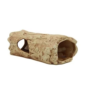 Aquarium Decorations Log Betta Fish Tank Accessories Ceramic Cave, Betta Fish - Picture 1 of 7