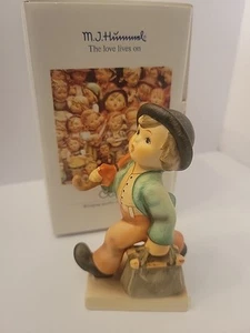 M.J. Hummel “Merry Wanderer” Figurine #977 11/2/0 COA w/Box - Picture 1 of 11