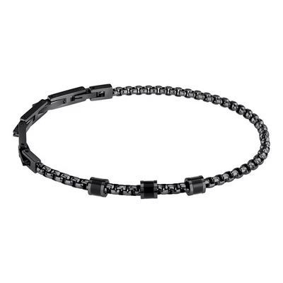 Bracciale SECTOR uomo Premium acciaio nero - Immagine 1 di 4