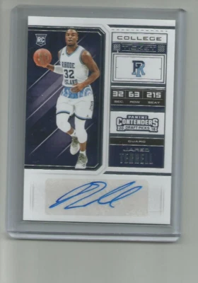 2018-19 PANINI CONTENDERS DRAFT PICKS #99 JARED TERRELL    AUTO - Image 1 of 2