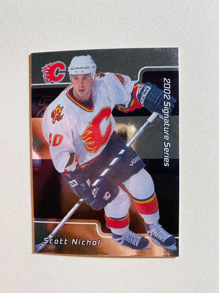 2002 IN THE GAME SIG SERIES #209 SCOTT NICHOL NM-MT NHL HOCKEY CARD - Image 1 of 2