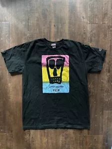 Vintage Mid Y2K Flip Skateboards T Shirt Tee Black Lance Mountain Nike Sb Skater - Picture 1 of 6