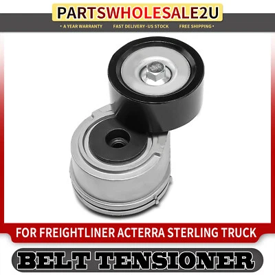 New Belt Tensioner w/ Pulley for Freightliner FLD120 M2 106 Sterling Truck L7500 - Image 1 of 4