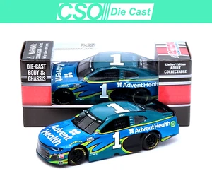 Kurt Busch 2021 Advent Health 1/64 Die Cast RUBBER TIRES & METAL CHASSIS - Picture 1 of 1