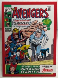 2022 Fleer Ultra Avengers Comic Covers #A-75 AVENGERS #75 Scarlet Witch #d 68/75 - Picture 1 of 2