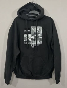 Aaliyah Black Hoodie 79 01 Sweatshirt Mens Size XL - Picture 1 of 6
