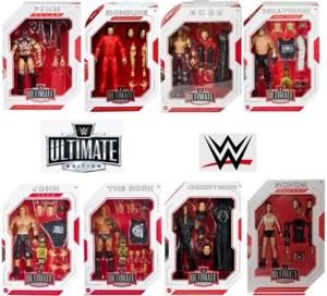 WWE Ultimate Edition Wrestling Mattel Action Figure CM Punk Kane Bray Wyatt Rock - Picture 1 of 230