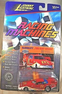 1999 Johnny Lightning Racing Machines McDonalds 1992 OLDS CUTLASS rot mit GDYR RR - Bild 1 von 6