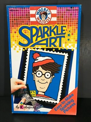Sparkle Art Colorforms Where's Waldo Vintage Never Opened New - Image 1 of 4