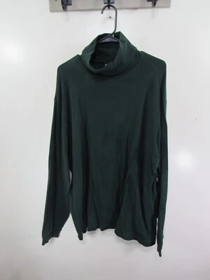 Mens Trader Bay Turtleneck  Shirt Size XL Green Pull Over Long Sleeve - Image 1 of 4