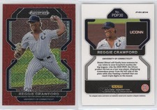 2022 Panini Prizm Draft Picks Red Mojo Prizm Reggie Crawford #PDP30