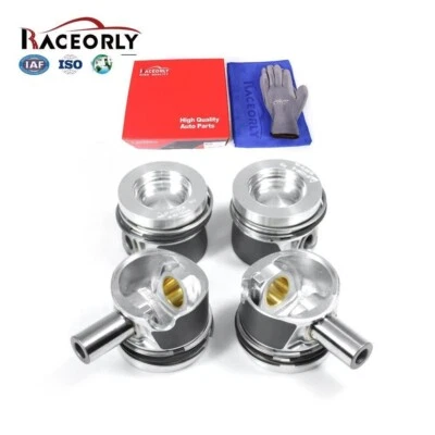 RACEORLY Pistons Rings +0.5mm For VW Amarok Jetta Multivan 2.0 TDI 03L107065M Foto 1 de 4