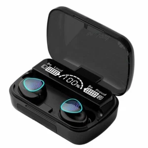 Wireless Earphone Waterproof Bluetooth Earbud Headset for Iphone Samsung Android - Picture 1 of 12