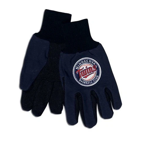Minnesota Twins Two Tone Youth Size Gloves [NEW] MLB Work Hands Scarf Hat Cover