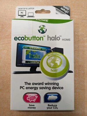 EcoButton Halo Home - USB Energy Saving Button for PC / Laptop - Image 1 of 3