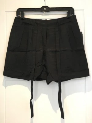 ROBERT RODRIGUEZ Shorts Pleats Belt Pockets US 2 UK 6 8 S Small New BNWT $225  - Image 1 of 4