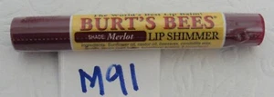 Burt's Bees Lip Shimmer MERLOT - Picture 1 of 4