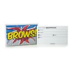 Agenda Brows Appointment Cards Pack Of 100