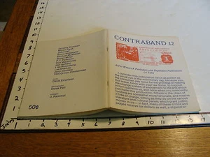vintage poetry: CONTRABAND MAGAZINE, Portland, Maine, Feb. 1976, #12, original - Picture 1 of 4