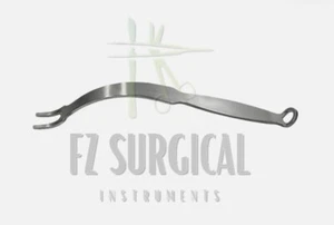 Juego de 3 retractores PCL, 10”, curvos, doble punta, 12 mm de extensión, 5 mm - Imagen 1 de 3