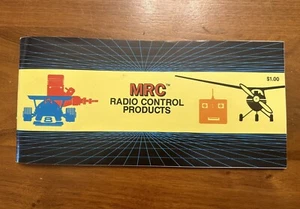 1988 MRC RC RADIO CONTROL PRODUCTS TOYS CAR PLANE BOAT BROCHURE CATALOG BOOKLET - Picture 1 of 9