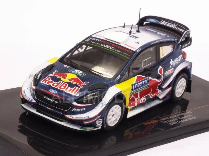 Ford Fiesta WRC Rally Finland 2018 Evans-Barritt 1:43 IXO RAM685 - Immagine 1 di 1