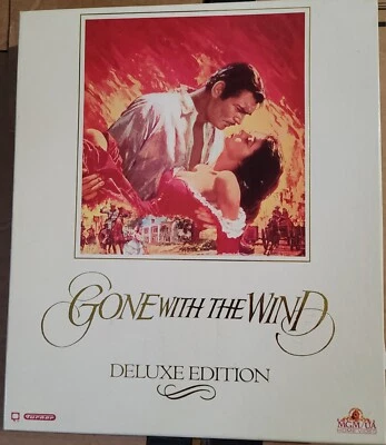 Gone With the Wind :Deluxe Edition 4 hrs (VHS, 1939, 2-Tape Set) Classic  - Image 1 of 4