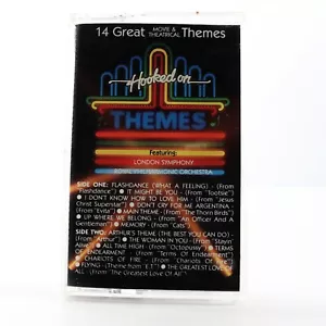 Hooked on Themes: 14 Great Movie & Theatrical (Cassette Tape 1986, K-Tel) TESTED - Picture 1 of 6