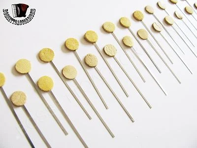 BOSSETTO ACCORDIONS SET OF 30 Accordion Accordian REED VALVE BOOSTERS 40mmx1mm