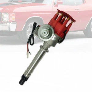 Red Cap R2R Distributor Fits Chevy SBC BBC 283 305 327 350 400 396 454 1035011 - Picture 1 of 5