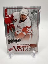 2008-09 Upper Deck MVP Marked by Valor Insert #MV8 Nicklas Lidstrom Red Wings