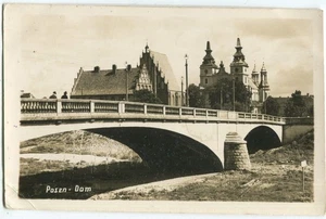 Foto-AK POSEN /POZNAN Dom, Brücke 1941 - Bild 1 von 1