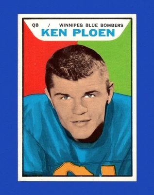 1965 Topps CFL Set-Break #126 Kenny Ploen EX-EXMINT *GMCARDS* - Image 1 of 2
