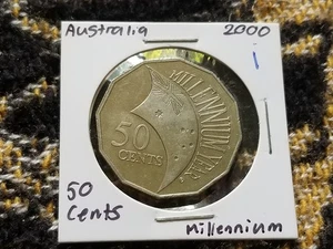 Australia 50 Cents 2000 Circulated - Millennium - i - Picture 1 of 2