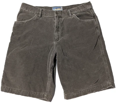 Pantalones Cortos Utilitarios De Colección Y2K Old Navy Para Trabajadores Marrón Pana - Hombres 38x11 Foto 1 de 4