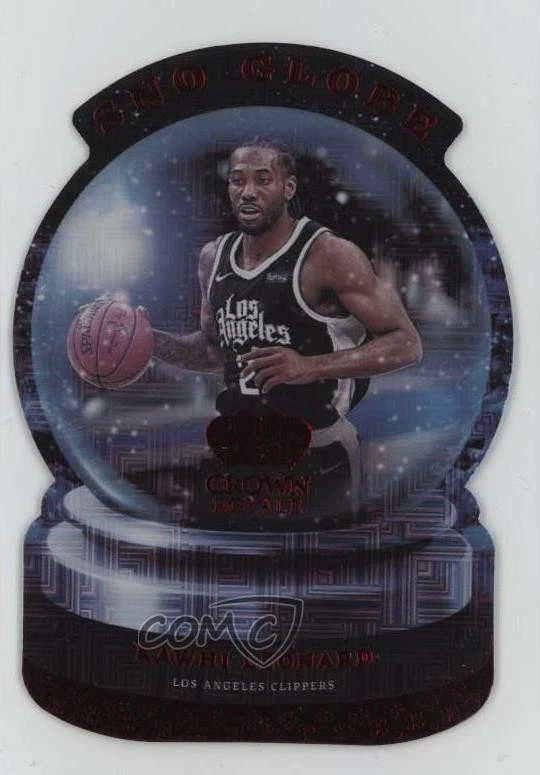 2021-22 Panini Crown Royale Sno Globe Asia Red Kawhi Leonard #9 - Image 1 of 2