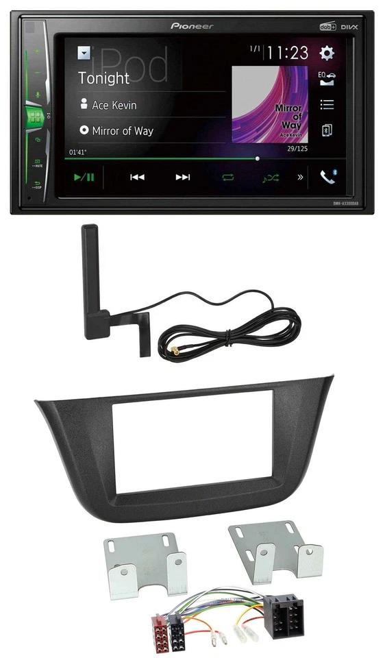 Pioneer MP3 DAB AUX 2DIN Bluetooth Autoradio für Iveco Daily (ab 2014) - Bild 1 von 4