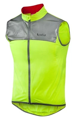 wowow raceviz Koppenberg reflective cycling gilet size XL - Image 1 of 4
