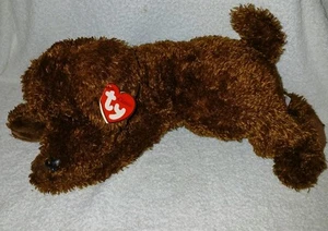 Ty Classic Flopper The Brown Dog Plush New - Picture 1 of 4