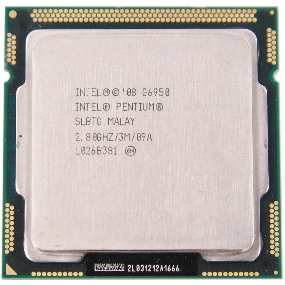 Processore Intel Pentium G6950 Slbtg Lga1156 Lga 1156 Prima Gen 2 Ricondizionato - Immagine 1 di 1