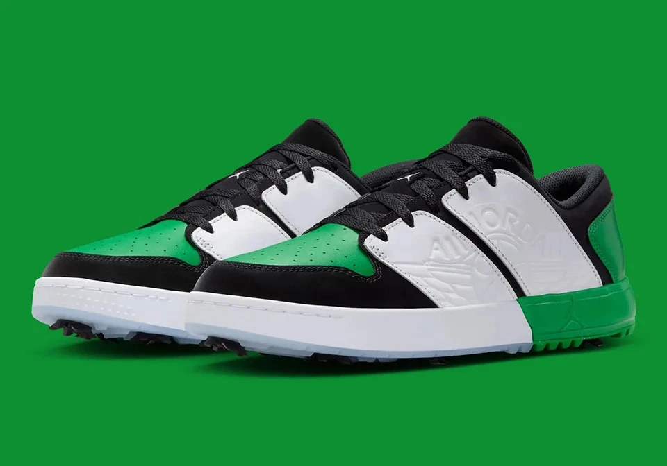 Nike Air Jordan NU Retro 1 Golf Lucky Green FZ4153-002 Mens New - Image 1 of 4