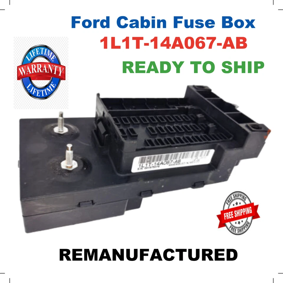 Caja de fusibles cabina interior Ford Expedition reconstruida 1L1T-14A067-ab 2000 2001 2002 * Foto 1 de 3