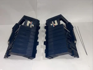 G.I. Joe Defiant Tür links rechts mit Stange blau 1987 Vintage ARAH - Bild 1 von 24