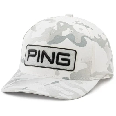 Nuevo Sombrero Ping Multicam Alpino Gris/Blanco Camuflaje Ajustable Snapback Foto 1 de 3