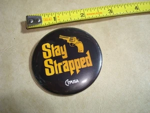 Stay Strapped - Pin Button TPUSA Charlie Kirk - Wendepunkt USA - Bild 1 von 2
