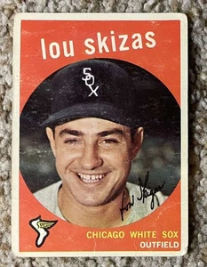 Lou Skizas - 1959 Topps # 328 - Creasing - Picture 1 of 2